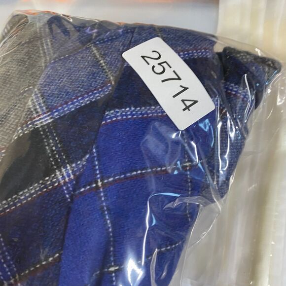 Parsons Place Skirt Women M Medium Blue Geometric Maxi Long  Mid Rise Wool - Picture 10 of 10